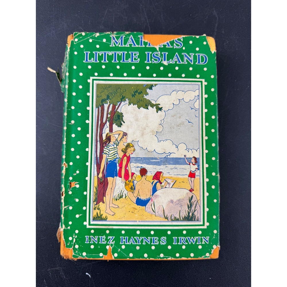 Vintage 1939 Maida's Little Island by Inez Haynes Irwin‎ Grosset & Dunlap HC DJ